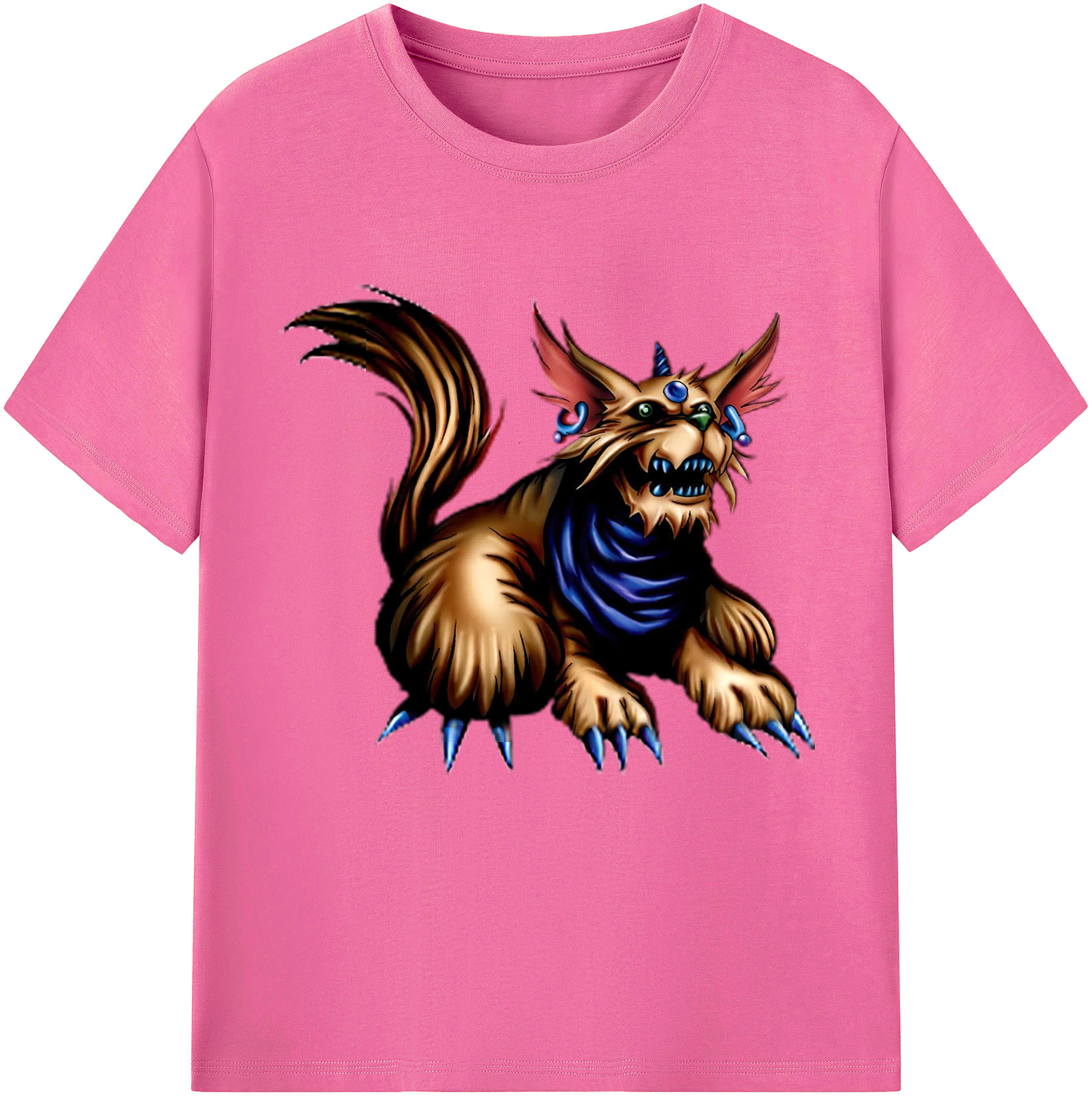 （画像用） 遊☆戯☆王 Yu-Gi-Oh! レディースカジュアルプリントTシャツ（綿100％）